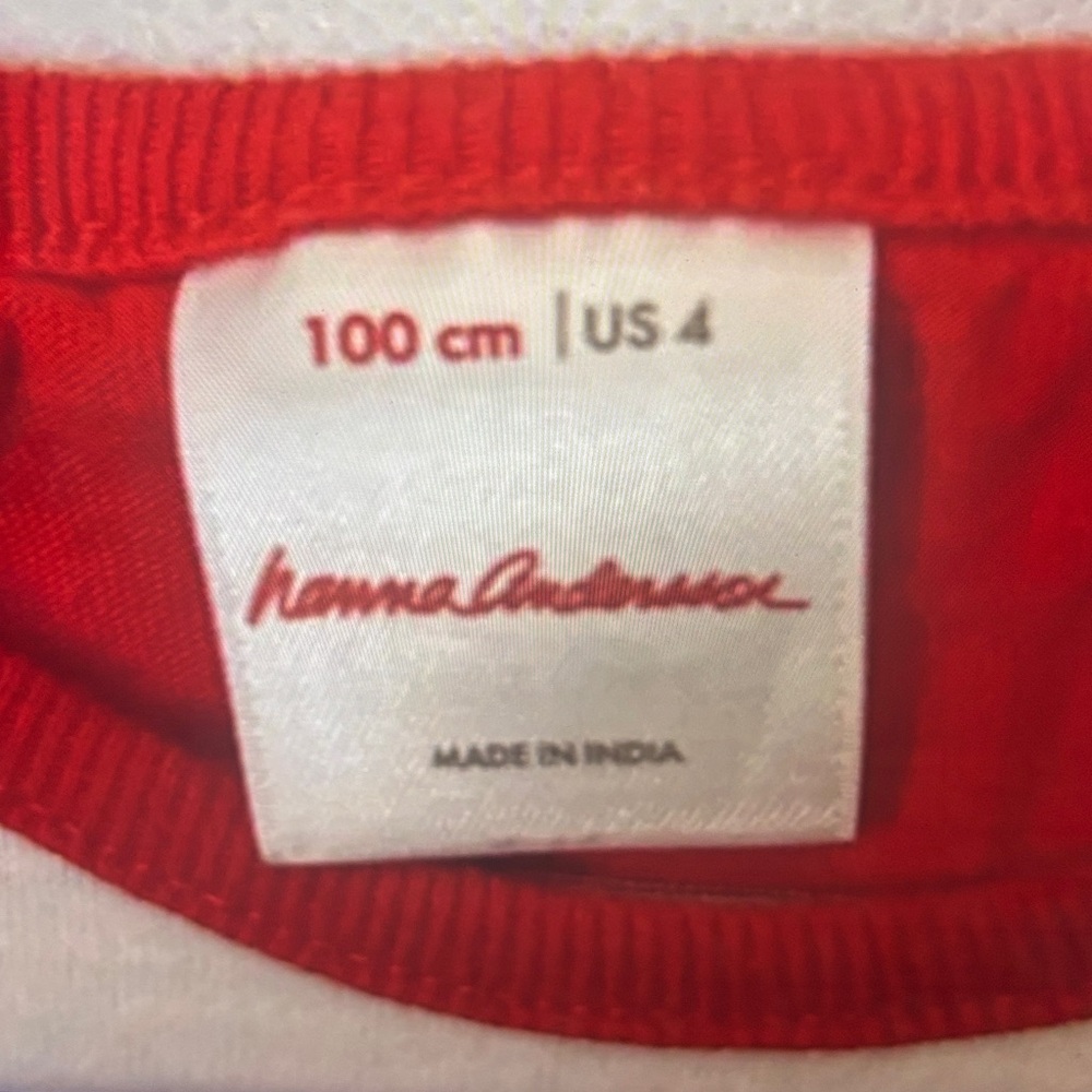 Hannah Andersson Americana Dress Lot 4 Nostalgic Primary Colors Kidcore Floral - Picture 15 of 16